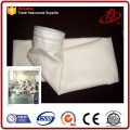 Industrial aramid polyester needle felt filter bag